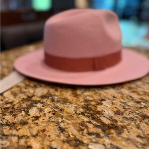 Brittany Aldean Elegant Pink Fedora Hat, NEVER WORN, IN ORIGINAL PACKAGING